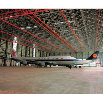 Entrepôt en acier de hangar d&#39;avions de bâtiment en métal